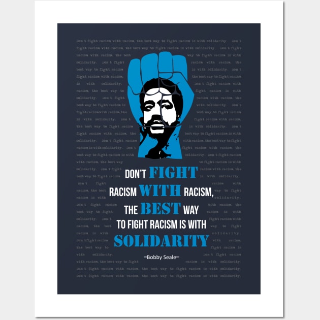 Bobby Seale Quote Wall Art by ZUNAIRA